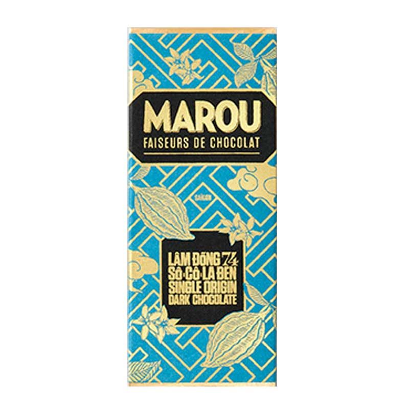 Marou Lam Dong Mörk Choklad 74%