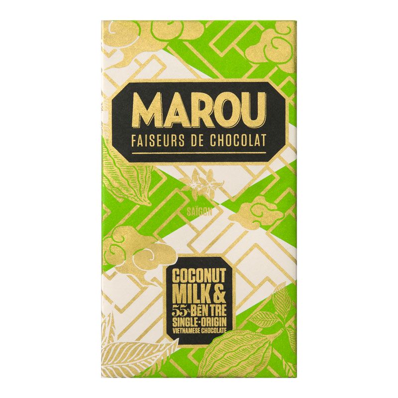 Marou Coconut Milk 55%, 80 g